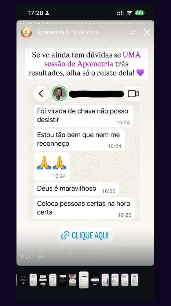Depoimento real