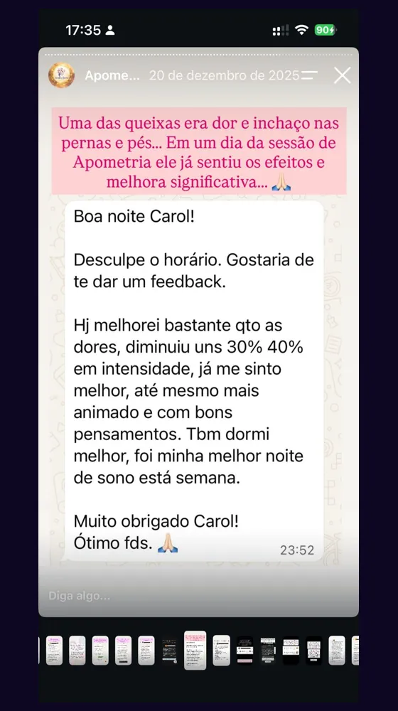 Depoimento real