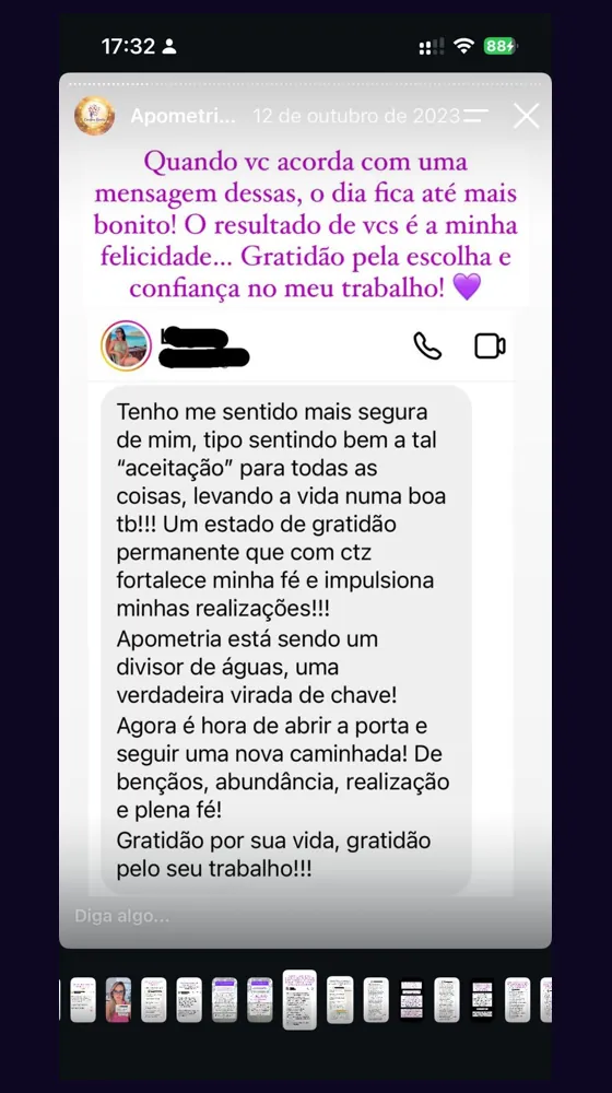 Depoimento real