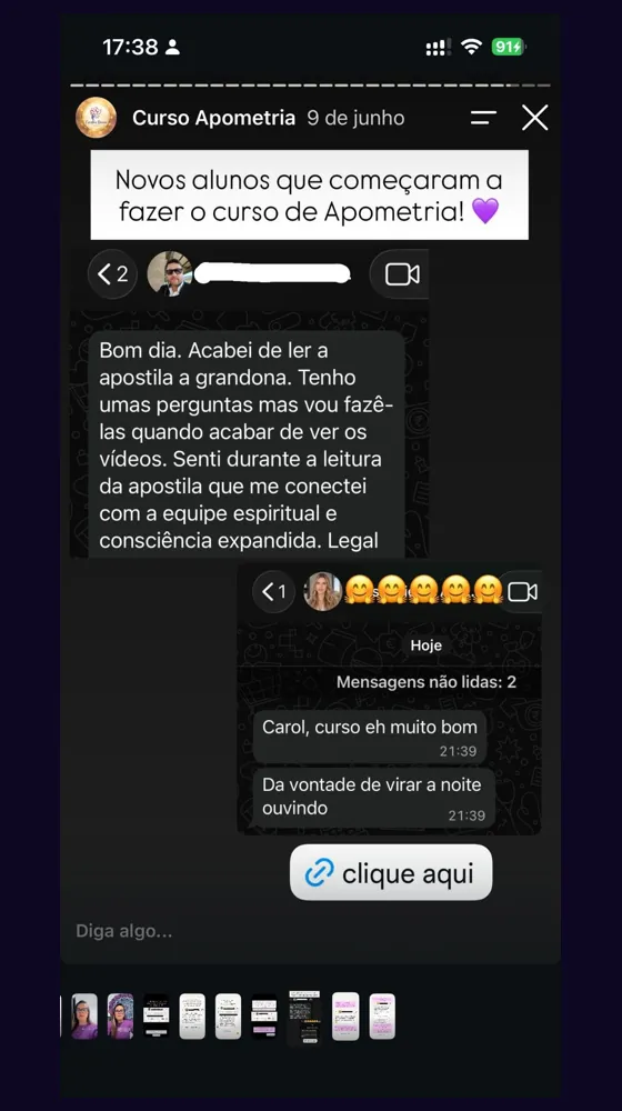 Depoimento real