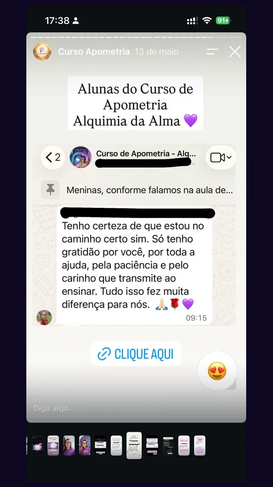 Depoimento real