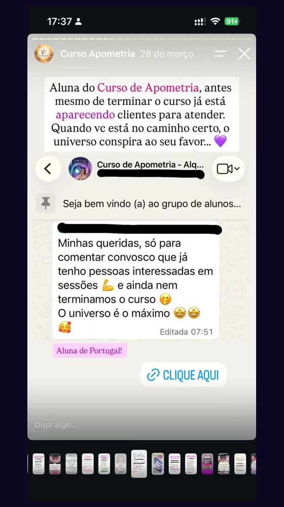 Depoimento real