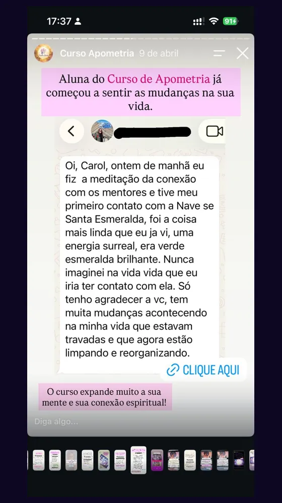 Depoimento real
